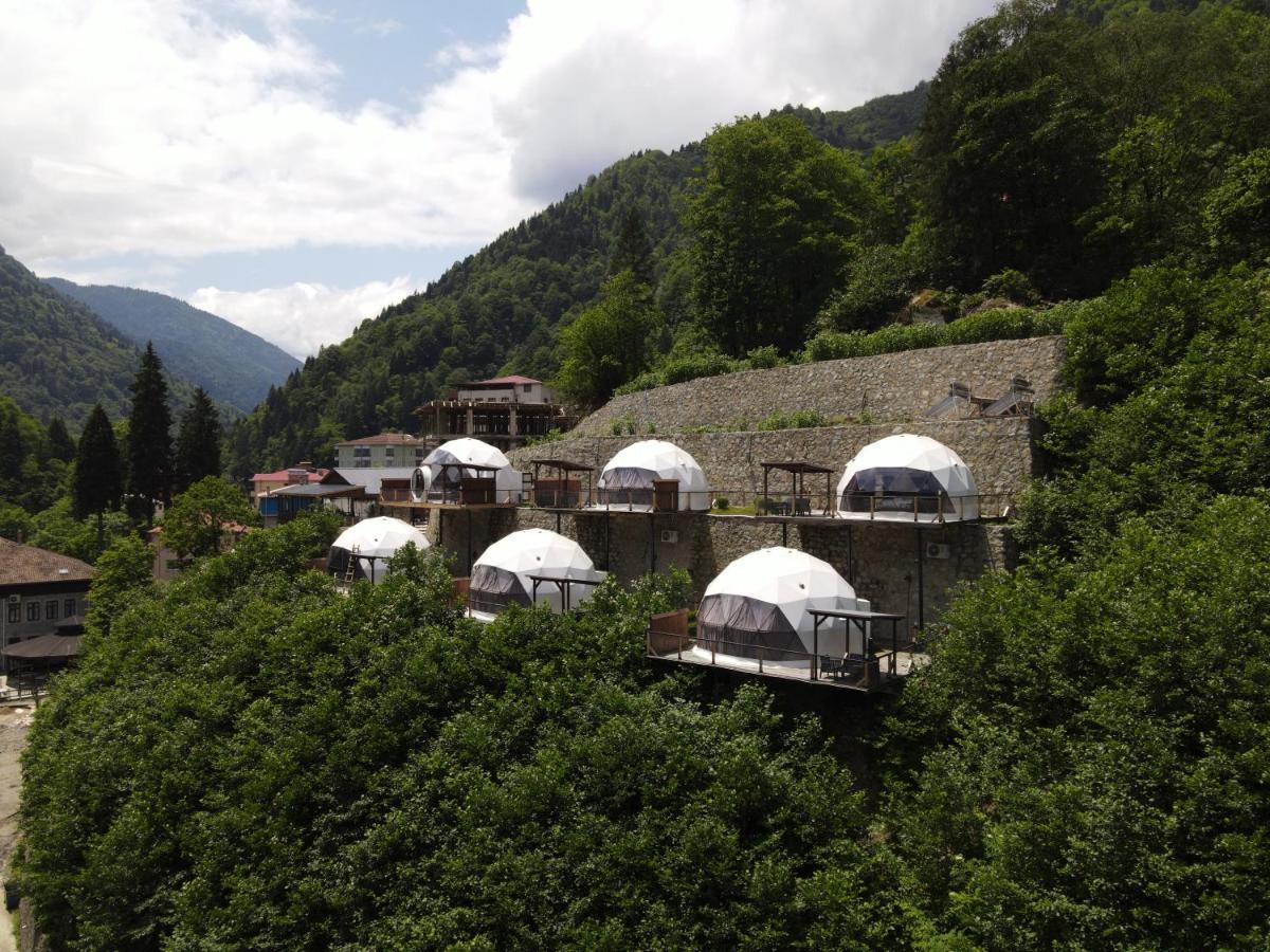 Kaledome Orman Evleri Hotel Camlihemsin Luaran gambar