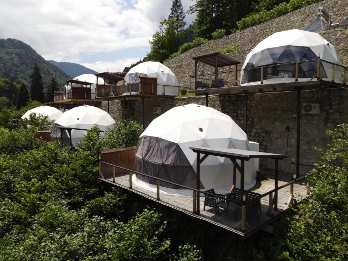 Kaledome Orman Evleri Hotel Camlihemsin Luaran gambar