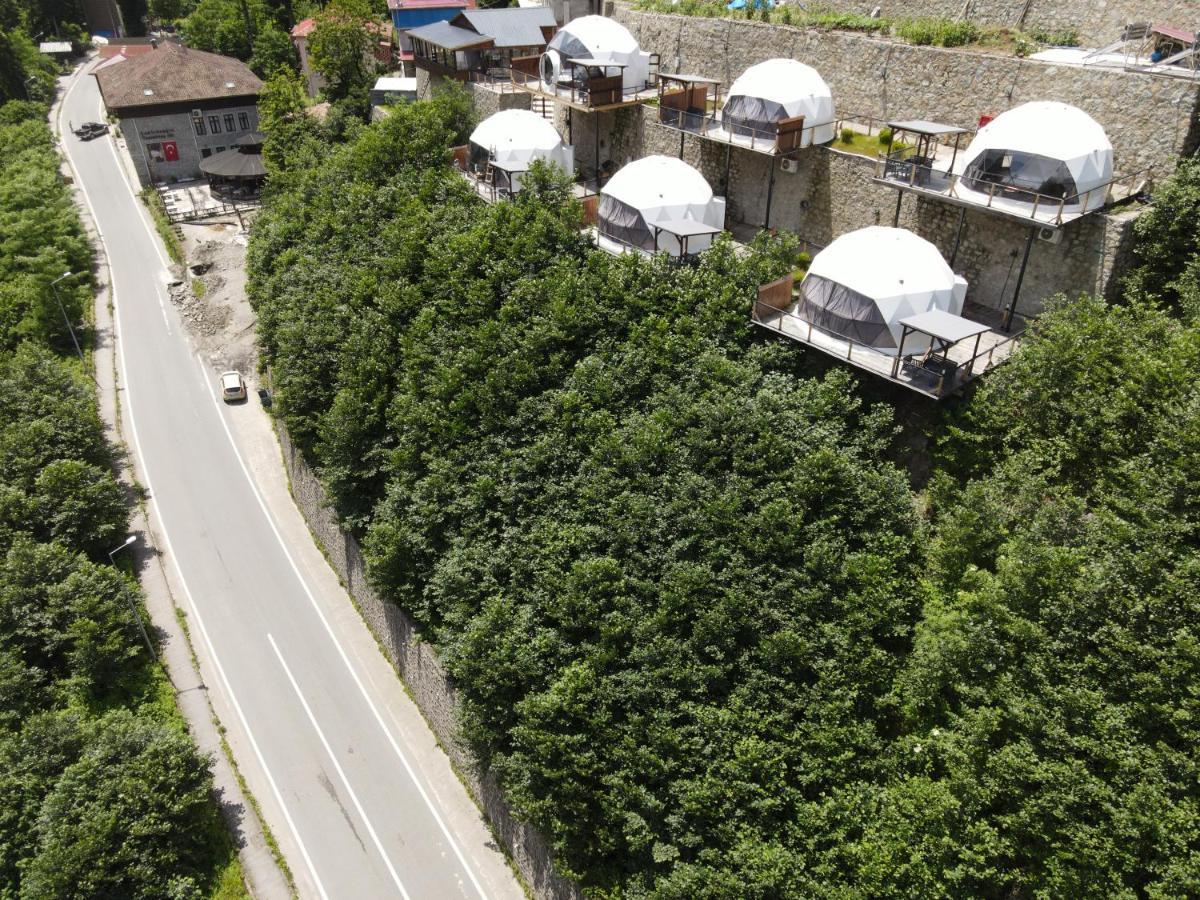 Kaledome Orman Evleri Hotel Camlihemsin Luaran gambar