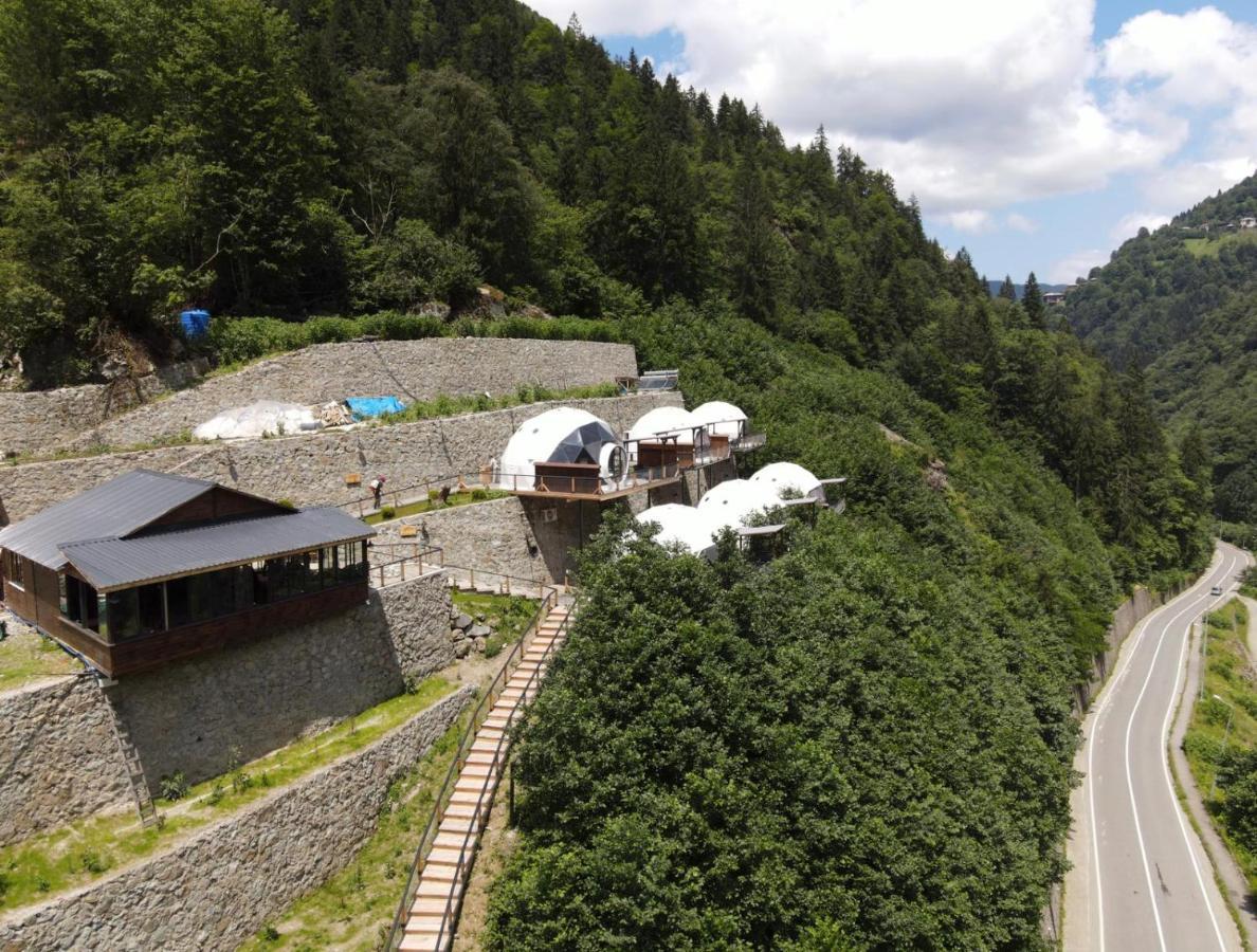 Kaledome Orman Evleri Hotel Camlihemsin Luaran gambar