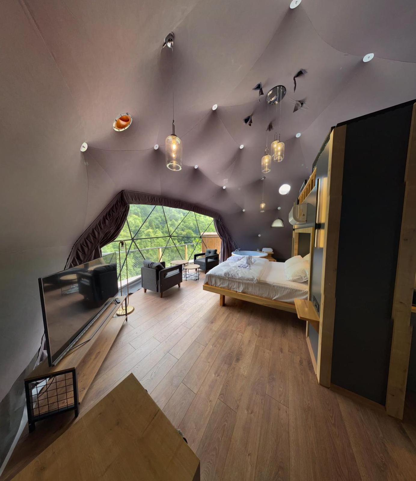 Kaledome Orman Evleri Hotel Camlihemsin Luaran gambar