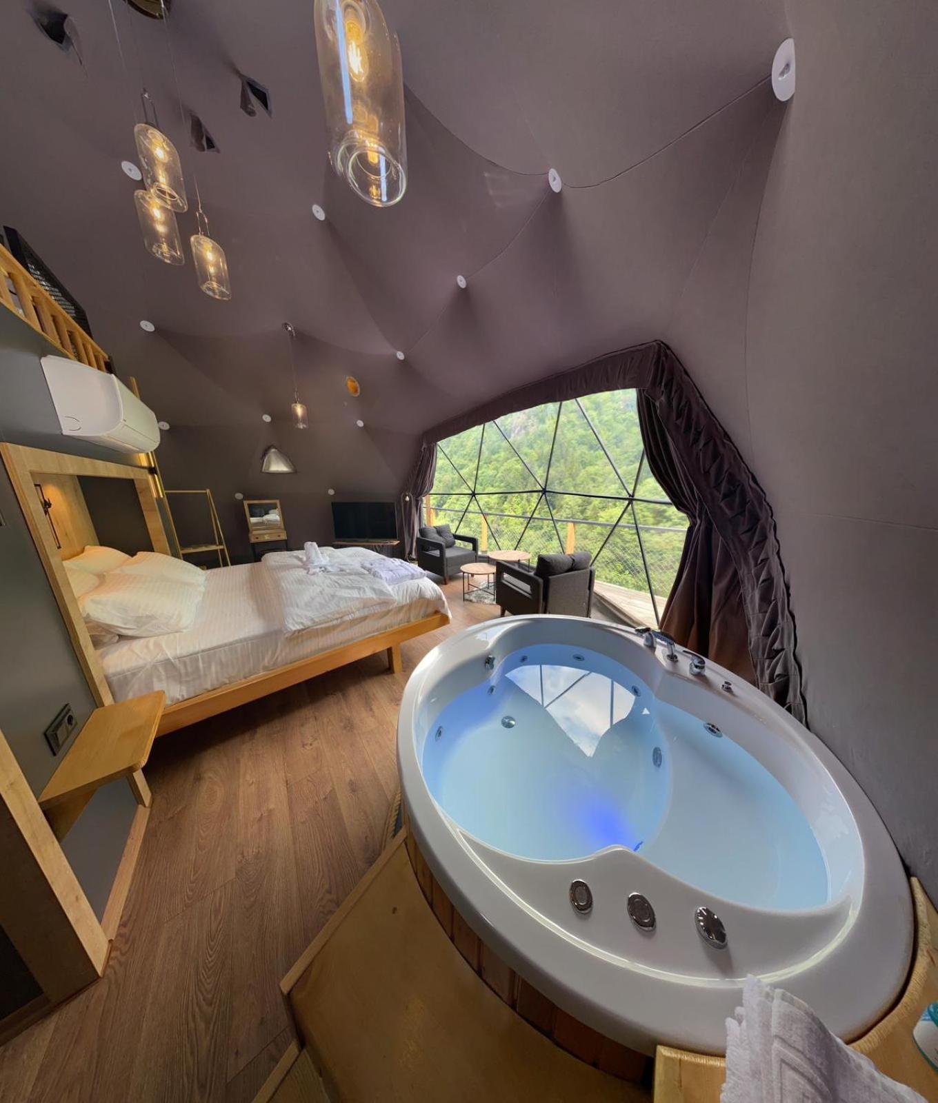 Kaledome Orman Evleri Hotel Camlihemsin Luaran gambar