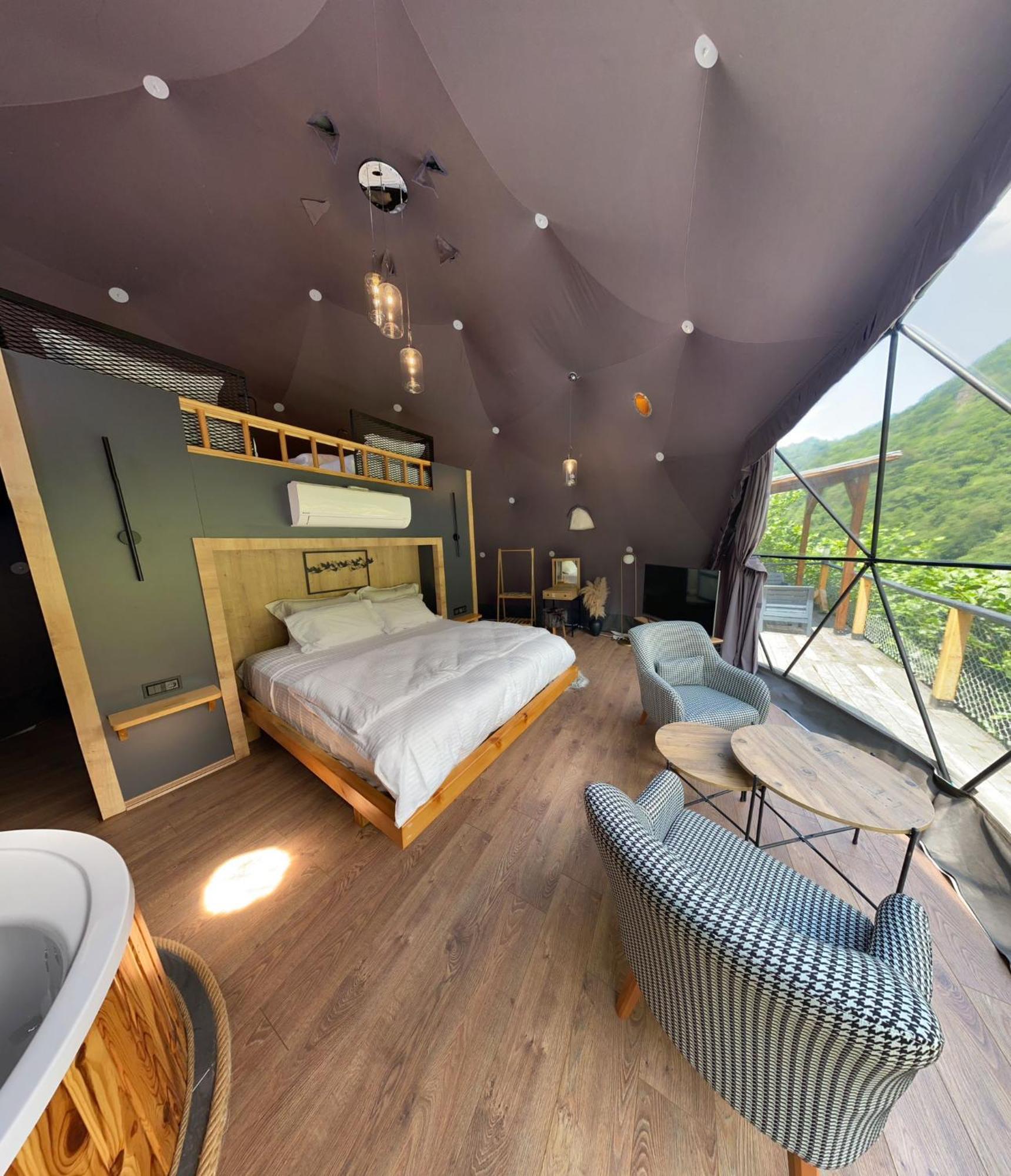 Kaledome Orman Evleri Hotel Camlihemsin Luaran gambar