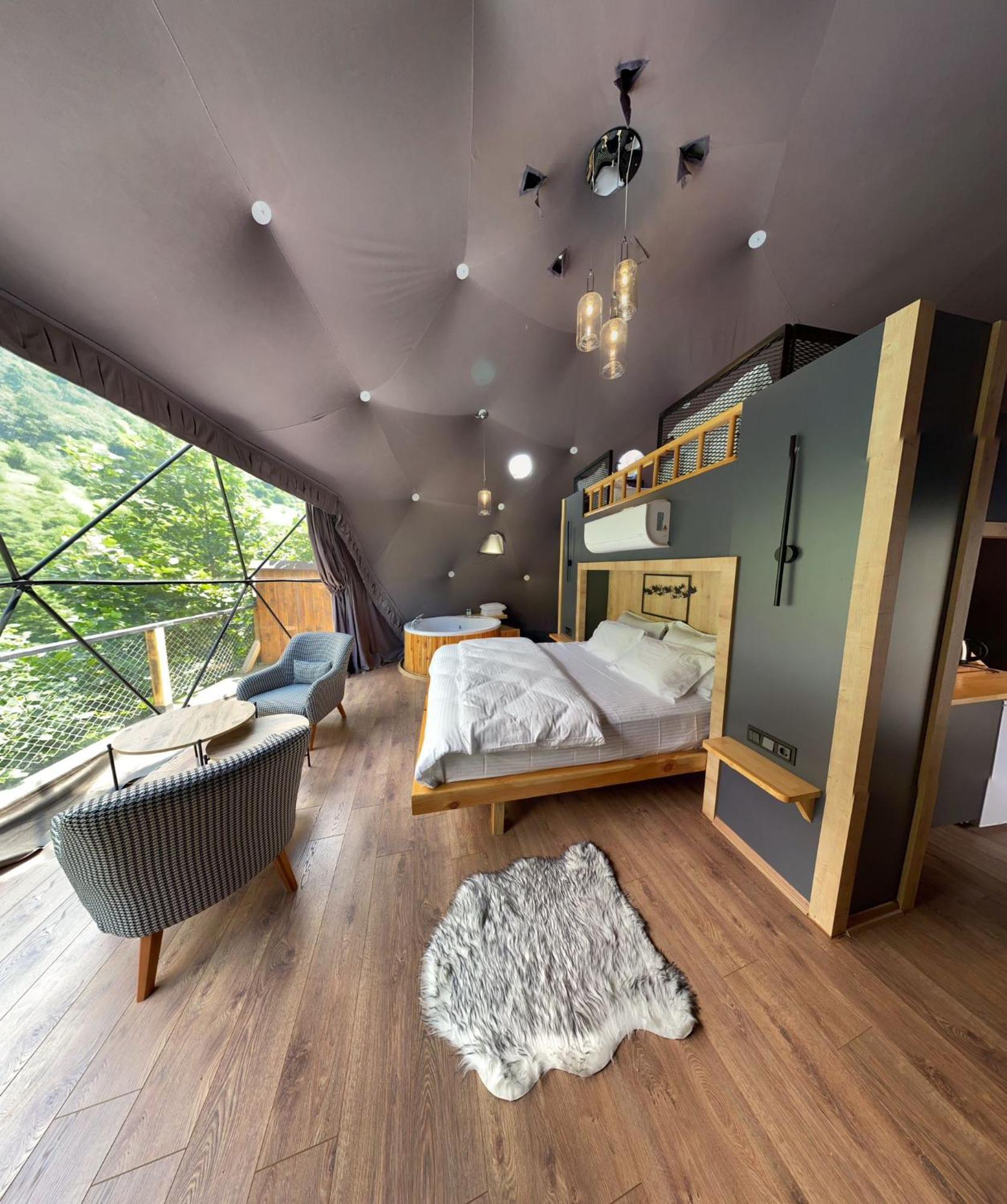 Kaledome Orman Evleri Hotel Camlihemsin Luaran gambar