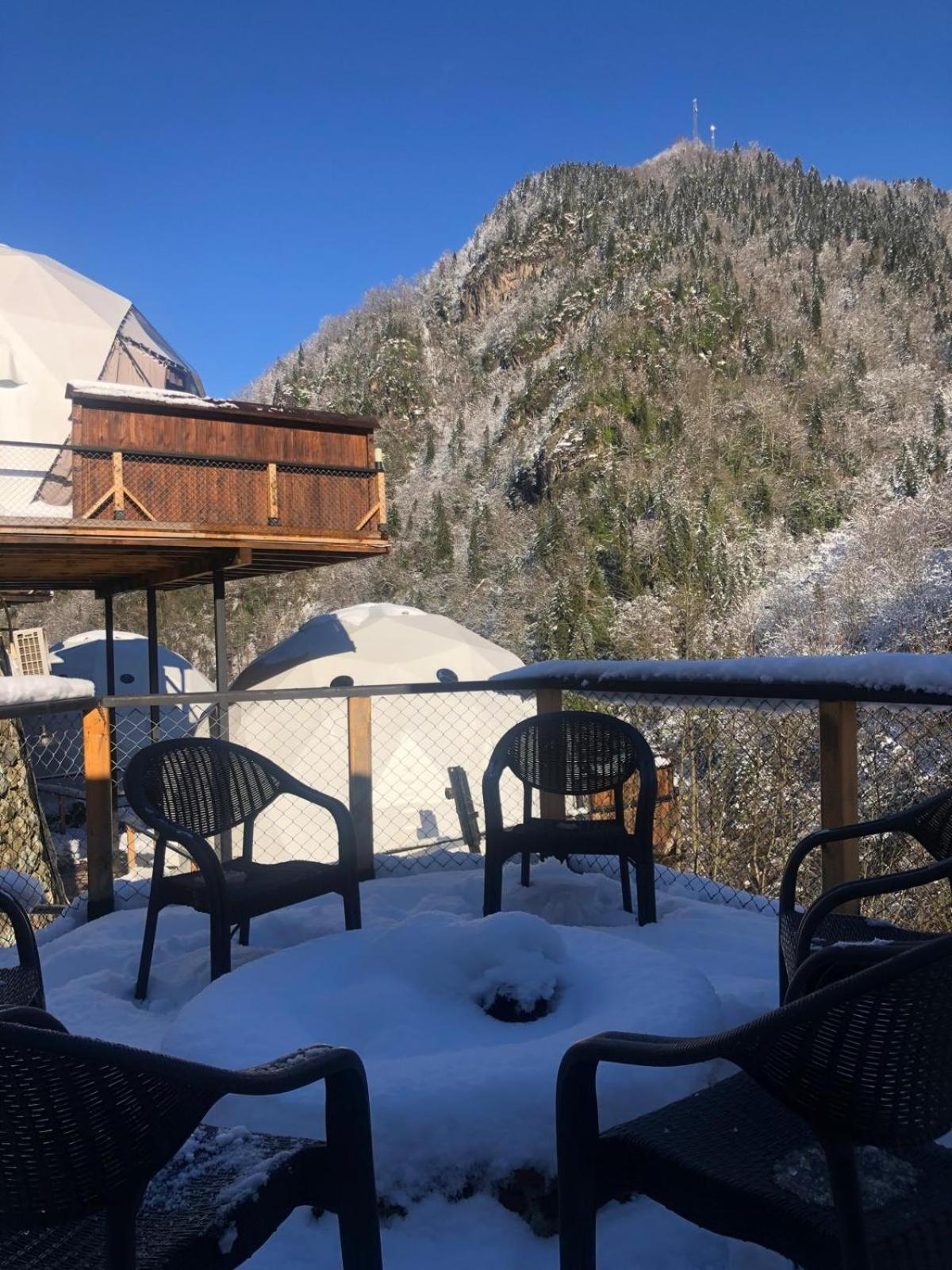 Kaledome Orman Evleri Hotel Camlihemsin Luaran gambar