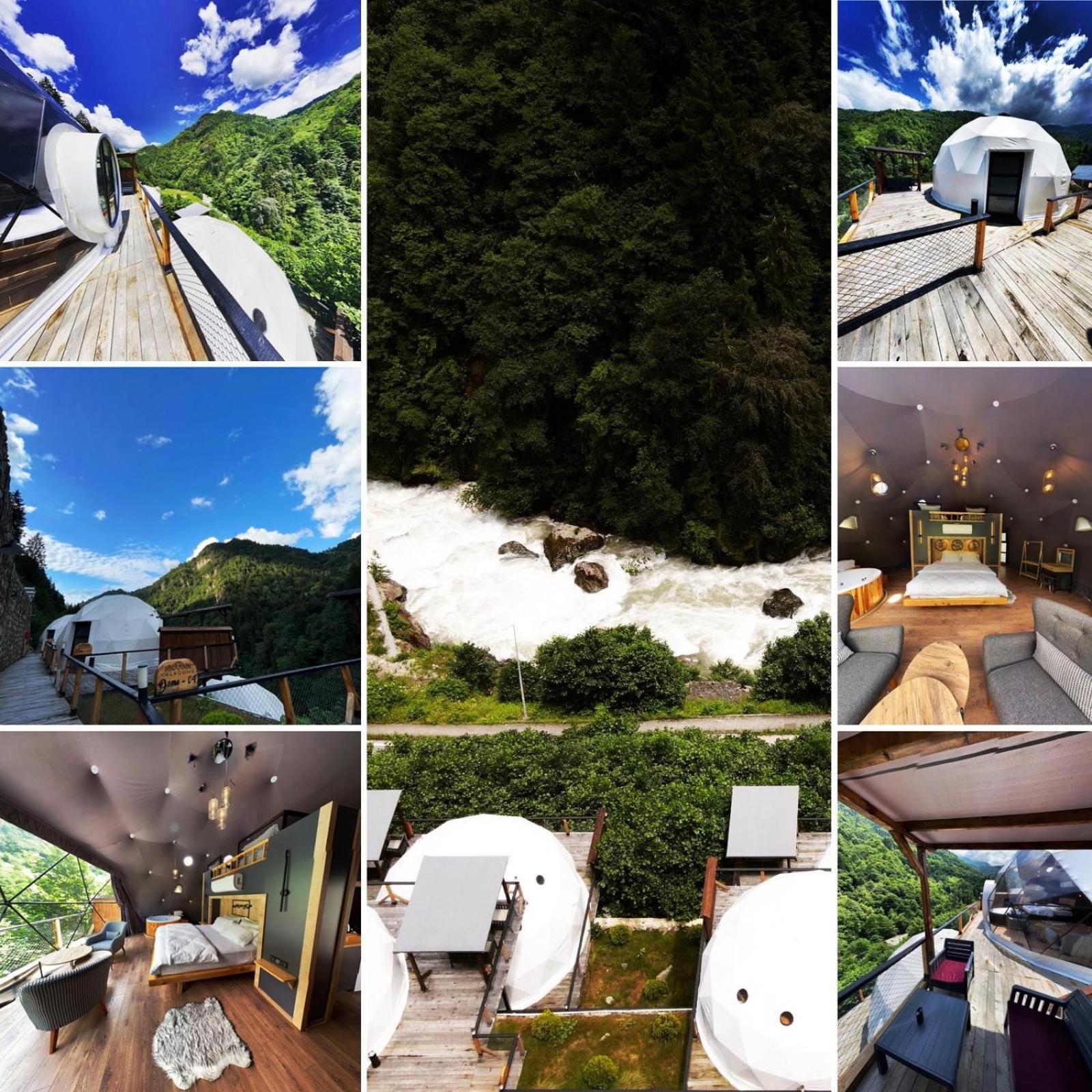 Kaledome Orman Evleri Hotel Camlihemsin Luaran gambar